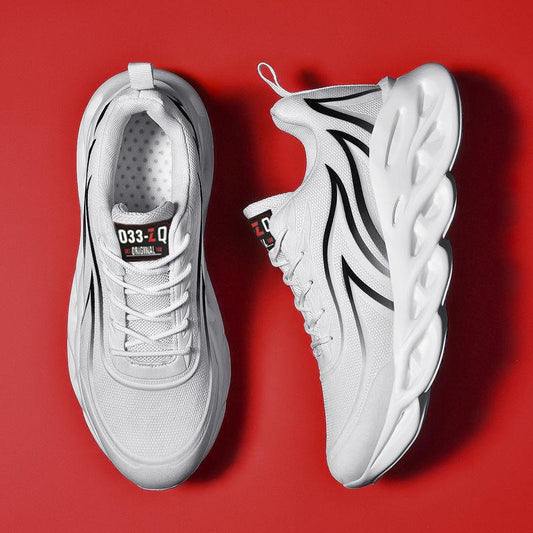 Men's Shoes Spring Casual Sports Shoes Men's Thick-soled All-match Casual Breathable Running Shoes