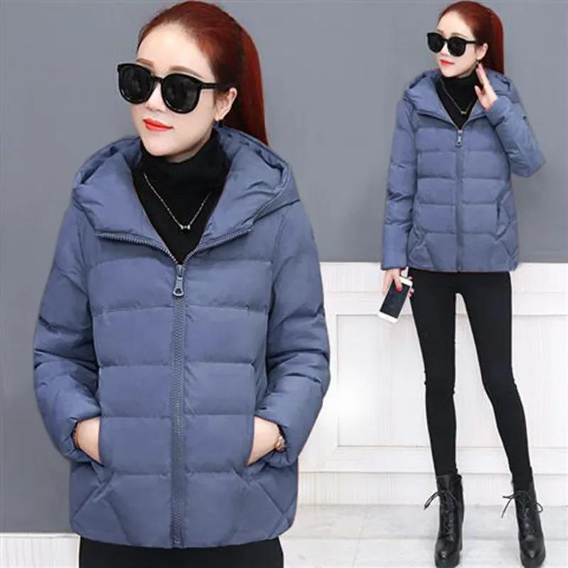 Women's Winter Jacket Hooded Plus Size Parkas Warm Down Coat