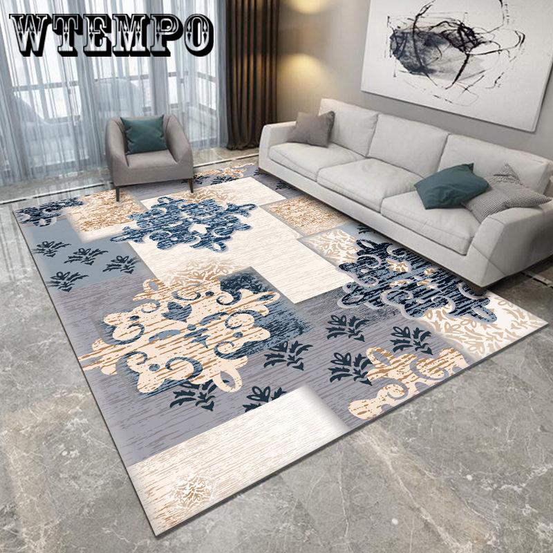 Rugs Living Room Bedroom Decor Carpet Persian Style Rectangular Entrance Doormat  Non-Slip