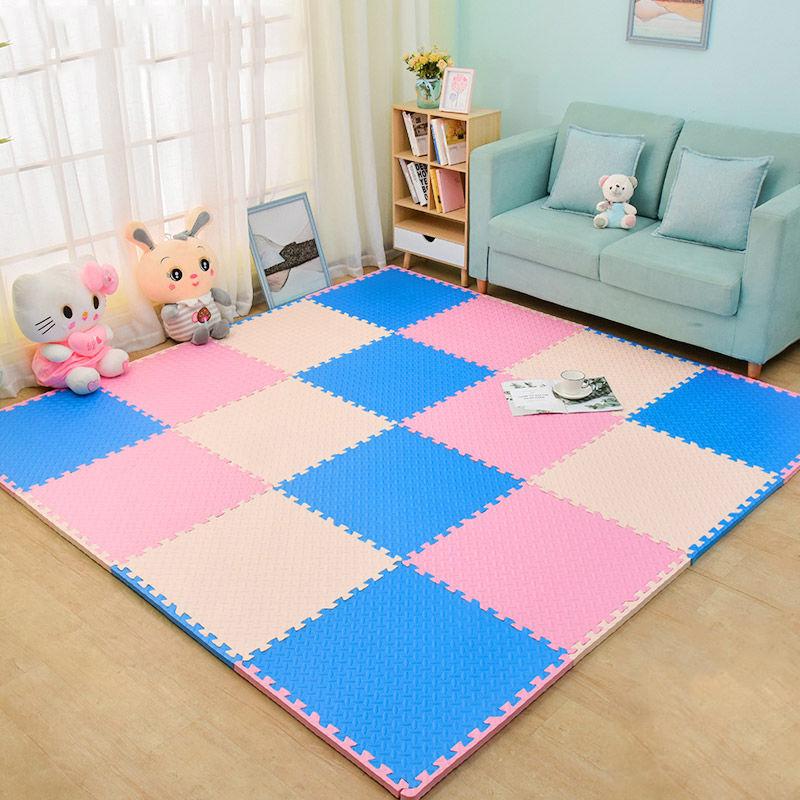 Sponge Floor Anti-drop Crawling Carpet Household  Bedroom Puzzle Foam Floor Mat Children's Climbing Mat