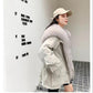 Parker Overcome Women's Detachable Imitation Fox Large Fur Collar Plush Liner Short Faux Fur Jacket Women's Warm Loose Large Size Cotton Jacket