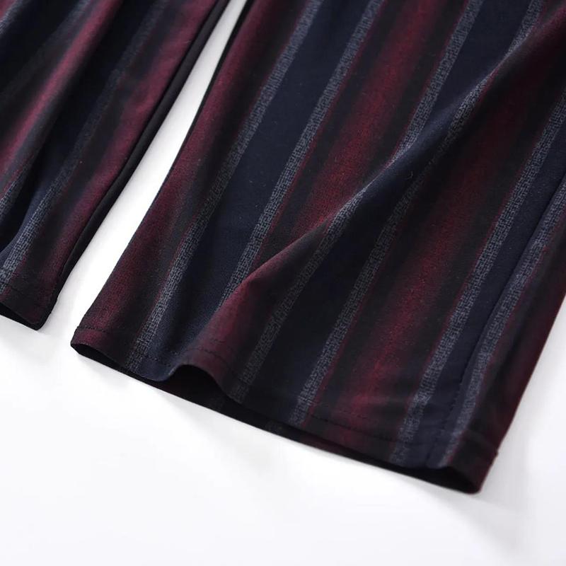 Mother Pants Women's Thin Summer Casual Elastic Ice Silk Women's Pants Middle-aged and Elderly Loose High-waist Elastic Waist Trousers