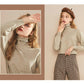 Cute Emoji Sweater Embroidery Female Pile Pile Sweater Solid Color Autumn and Winter