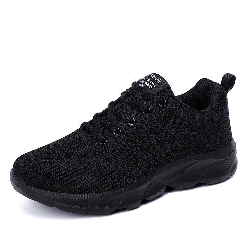Women's Spring and Autumn Breathable Lightweight Sports Shoes Middle-aged and Elderly Soft-soled Leisure Travel Shoes