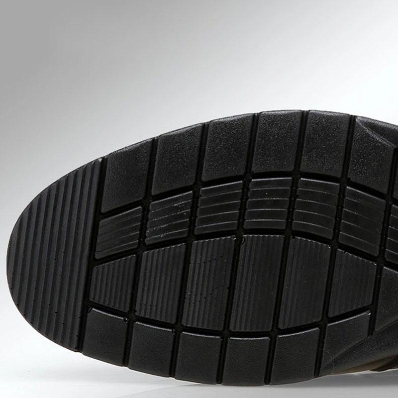 Men's Leather Shoes Middle-aged Men's Shoes Spring and Autumn Leather Business Casual Breathable Soft Sole Middle-aged Dad Shoes