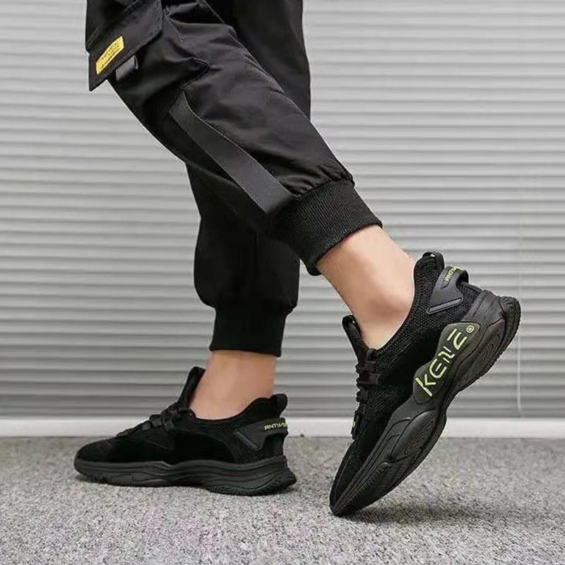 Casual Sports Clearance Men's Shoes Korean Trend Wild Running Shoes Lightweight Wear-resistant Fashion Youth Travel Shoes
