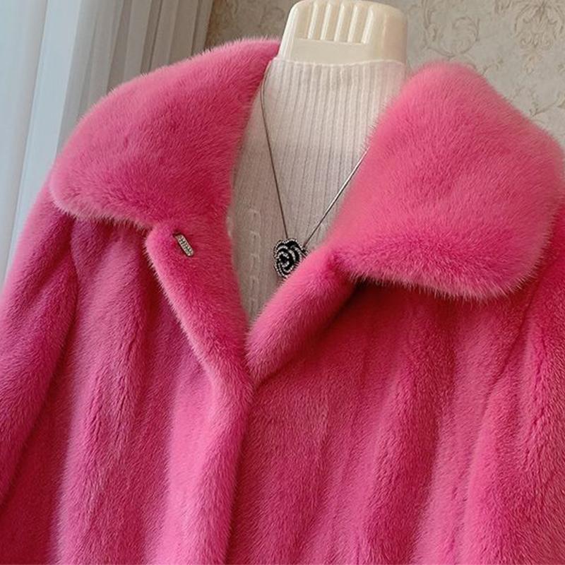 Winter Thicken Warm Fur Jacket Coat Women Casual  Lamb Faux Fur Overcoat Fluffy Cozy Loose Outerwear Female
