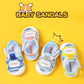 Baby's Summer Sandals Soft Soled Baby Walking Colorful Shoes Children's Antiskid and Kickproof Casual Flat Shoes