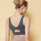 Women's Seamless Sports Underwear One-piece Cross Beautiful Back Anti-sagging Vest High-intensity Shockproof Running Fitness Bra Yoga Vest Sports Top