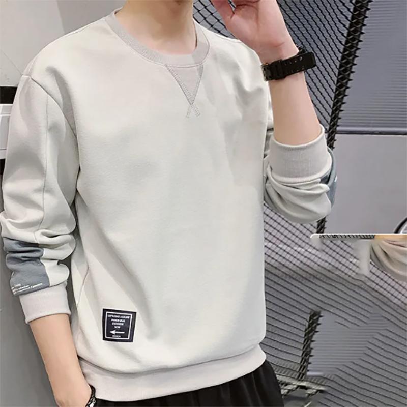 Men's Sweater Autumn Korean Trend Bottoming Streetwear Trendy Brand Loose Sweatshirts Men Outerwear