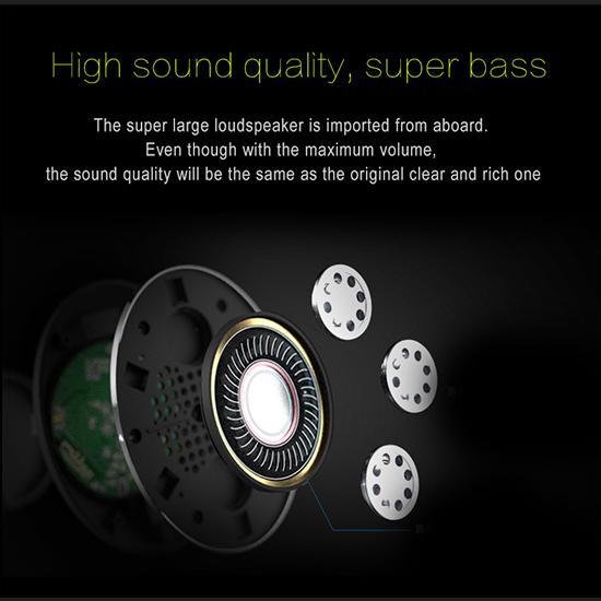 LED Display Wilress Headphones Bluetooth 4.0 Headset Stereo Noise Canceling Sports Earphone with Mic