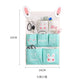 3/7 Pockets Wall Hanging Storage Bag Cute Hanging Bag Wall-mounted Door Rear Wall Shelf Wall Hanging Bag Small Cloth Bag Sundries Storage Bag
