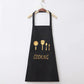 Hand-wiping Apron Female Adult Pocket Overalls Kitchen Overalls Baking Room Overalls Kitchen Aprons Waterproof and Oil-proof