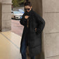 Fashionable Down Padded Jacket Women Mid-length Over-knee Winter Waist Padded Jacket Thick Warm and Comfortable Jacket
