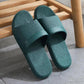 Men's and Women's Thick-soled Slippers Simple Couple Flip-flops Summer Outdoor Wear Home Indoor Super Soft Non-slip Bath Sandals and Slippers