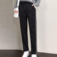 Plus Velvet Thick Casual Pants Sports Pants Loose Cotton Pants Straight-leg Pants Ladies Nine-point Pants
