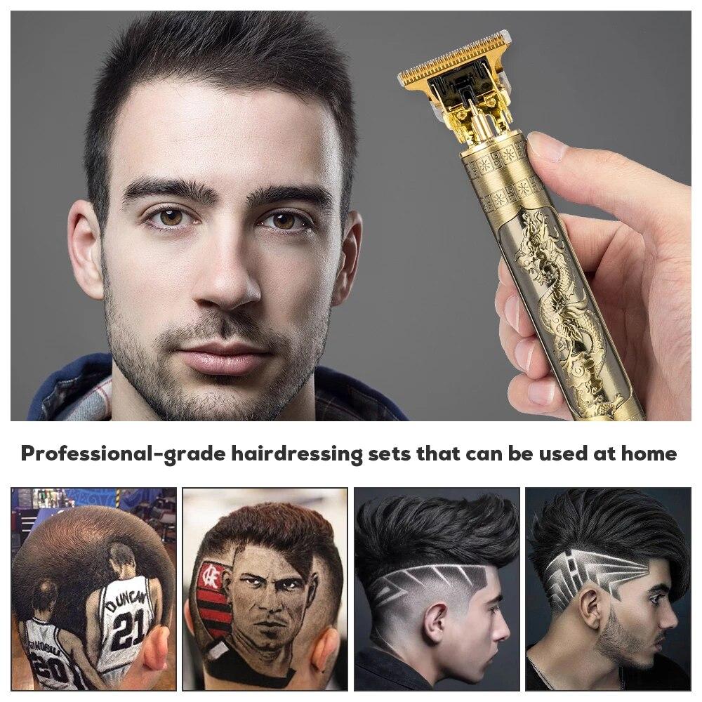 Electric Hair Clipper Hair Trimmer for Men Rechargeable Electric Shaver Beard Barber Hair Cutting Machine for Men Hair Cut