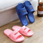 Four Seasons Summer Anti-skid Outer Wear Trendy Slippers for Men and Women Couples Simple Home Bathroom Household Bath Sandals and Slippers