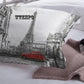 3pcs Bedding Set 3D Paris Landmark Duvet Cover   Twin Queen King Size Bed Sheet