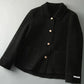 Lapel Short Jacket Women's Spring and Autumn Temperament Casual Loose All-match Woolen Top