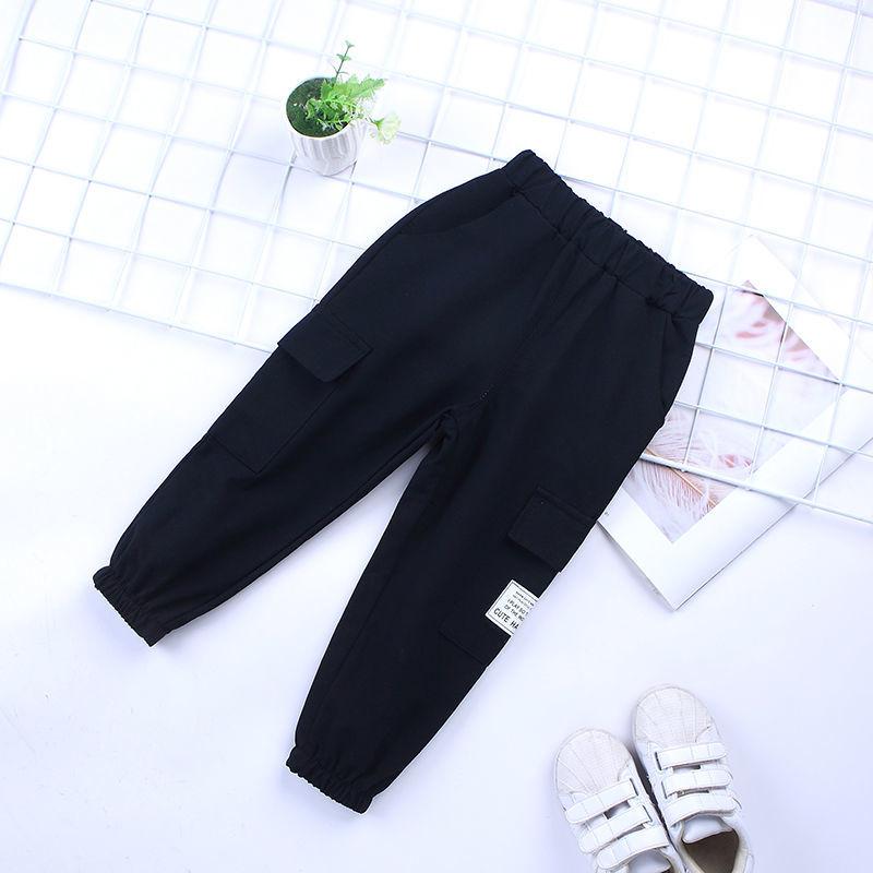 Boys and Girls Pants Spring and Autumn Casual Pants Children Overalls Women's Trousers Loose Pants
