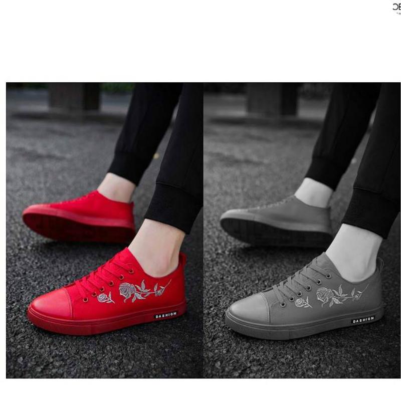 Trendy men's shoes wild casual canvas shoes men's board shoes black cloth shoes tide shoes
