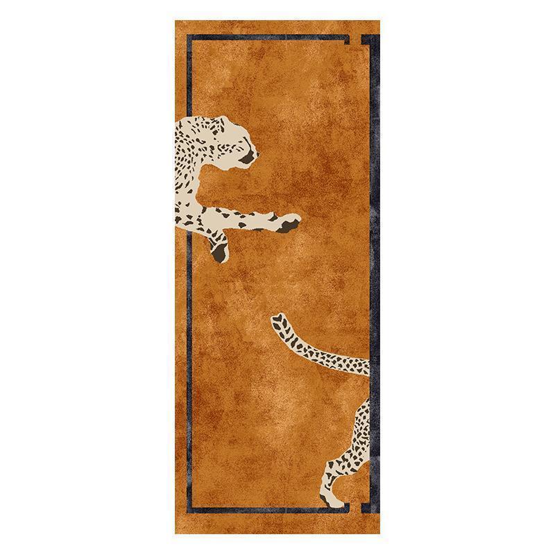 Creative Personality Bedside Carpet Bedroom Rectangular Long Art Light Luxury Wind Living Room Sofa Tea Serial Mat