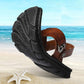 Sandals Man Flip Flops Leather Cowhide Non-slip Leisure Beach Sandals and Slippers