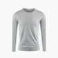 Long-sleeved T-shirt Men's Winter Warm and Comfortable with A Solid Color Bottoming Shirt Slim Thin Section