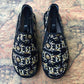 Old Beijing Handmade Men's Cloth Shoes Printed Trend Canvas Shoes Peas Footwear