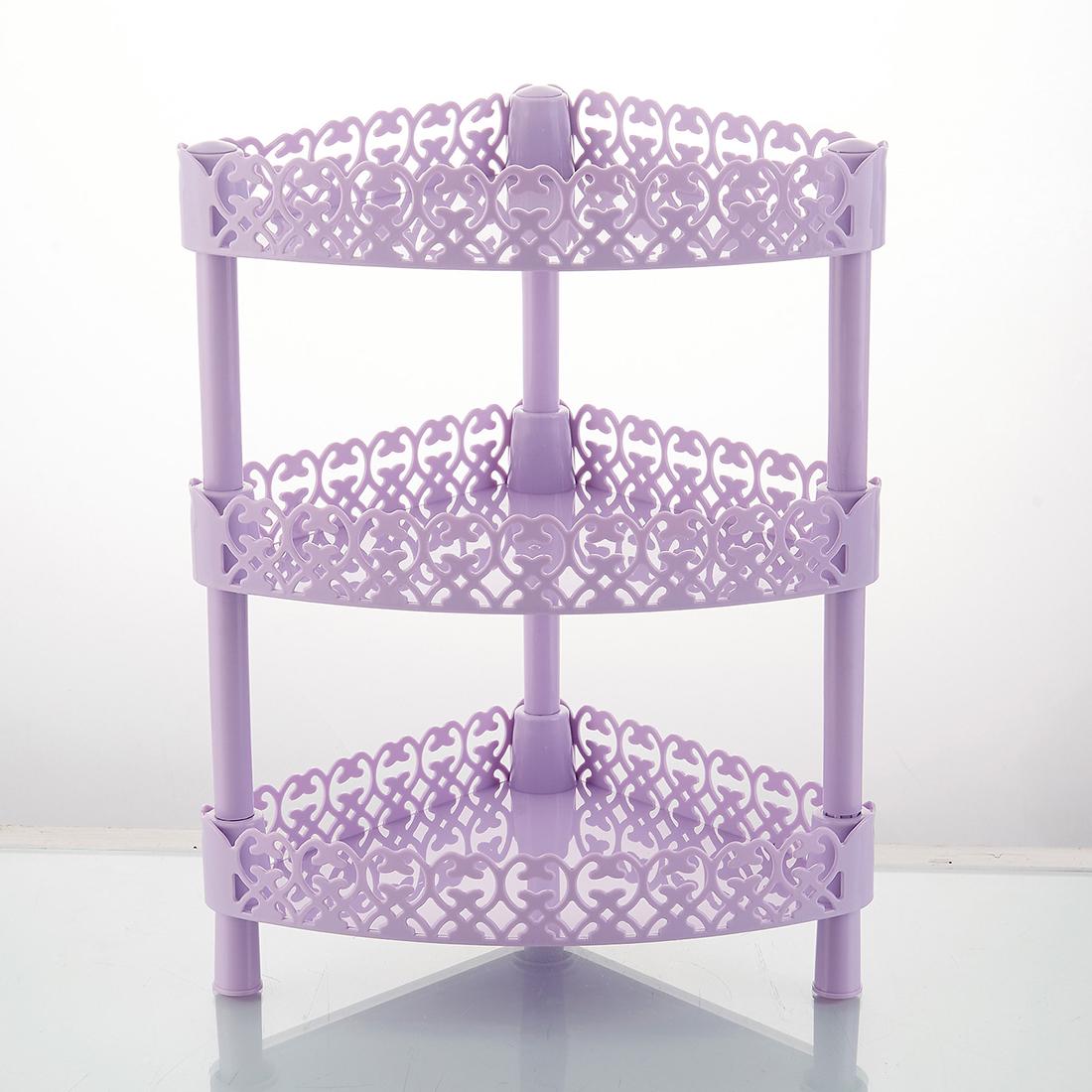 DIY Stand Shelf Holder Case Beautuful Commodity 3 Tiers Rack Storage Organizer