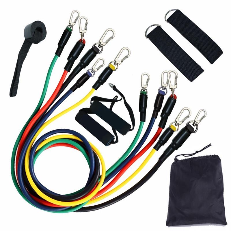 Tension Rope Home Fitness Elastic Rope Chest Expansion Training Fitness Equipment Male Elastic Band Home Weight Loss Resistance Band