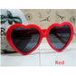 Love Heart Shaped Sunglasses Women Glasses Brand Designer Cat Eye Sun Glasses Retro Ladies Shopping