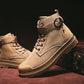 Men Fashion Winter Warm Retro Martin Short Boots Round Toe Outdoor Shoes Ankle Strap