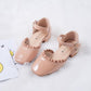 Girls Sandals Half Sandals Lace Small High-heel Fashion Tassel Single Shoes Medium   Large Children's Casual Sandals