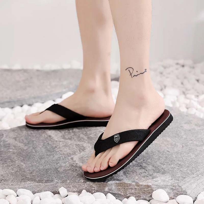 Men's Slippers for Summer Household Non-slip Thick Bottom Indoor Sandals