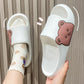 Thick-soled Slippers Women Summer Fashion Soft Sandals and Slippers To Increase Solid Color Men and Women Slippers Unisex