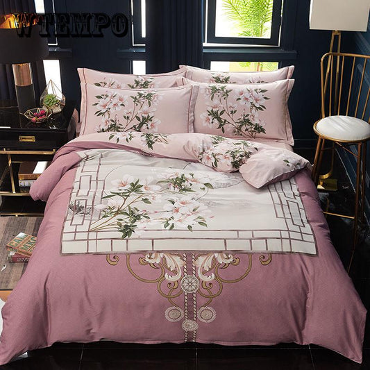 Bedding Set Bed Set King Size Bed Linensduvet Cover Set Heart Home Bedding Women Bedclothes