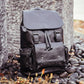 Multifunction Leather Backpack Male Bag Fashion Waterproof Travel  Laptop Backpack Men
