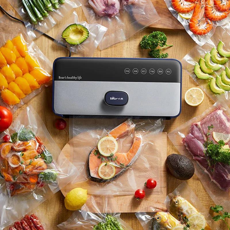 Household Small Automatic Vacuum Dual-use Sealing Machine Plastic Bag Sealer Vacuum Fresh-keeping Sealing Machine