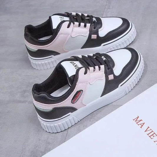 Little White Shoes Female Board Shoes Student Korean Female Harajuku Style Casual All-match Shoes Female
