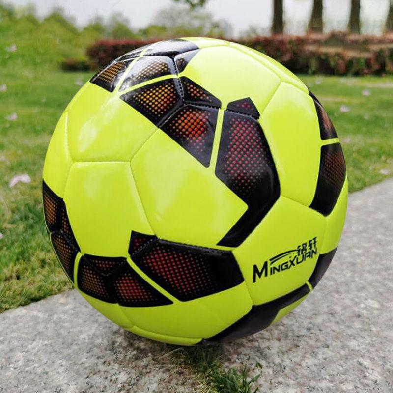 Size 4/5 PU Leather Wearable Football Training and Competition Soccer Ball Sporting Goods