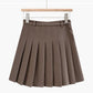 Pleated Skirt Women Spring and Autumn Thin All-match High-waisted Short Skirt A-line Skirt Short Skirt