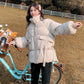 Winter Fashion Women's Cotton-padded Jacket Students Korean Style Loose Cotton-padded Jacket Winter Short Warm Jacket