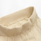 Autumn and Winter Knitted Half-length Woolen Skirt Women's Long Skirt Elastic High Waist A-line Twist Pleated Skirt Mid-length