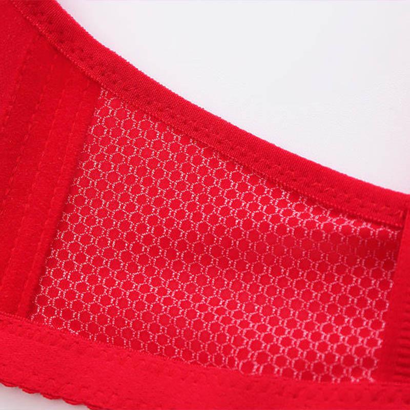 Women's Sexy Tube Top Large Size Full Cup Thin Section Breathable Lightweight Anti-sagging Gathering Close-Up Breasts Without Steel Rings Bra