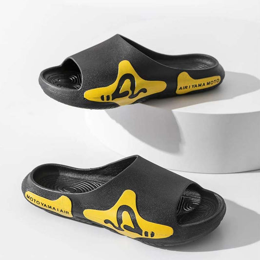 Men's Slippers Thick Bottom Summer Non-slip Outdoor Wear All-match Bathroom Slippers