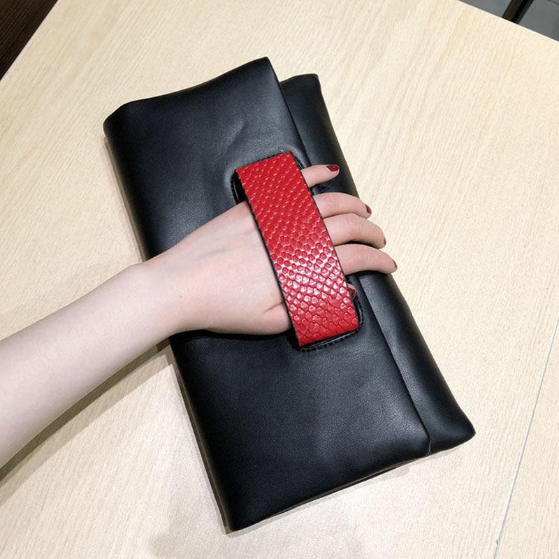 Soft Surface Cowhide Luxury Women's Clutch Bag Shoulder Bag Ladies Smooth Leather Wedding Evening Banquet Clutch Purse