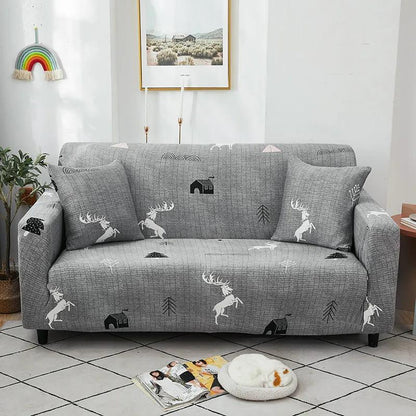 Single Double Sofa Stretch Sofa Cover All-inclusive Universal Cover Fabric Four Seasons Sofa Cushion Leather Sofa Towel Full Cover Combination