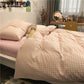 Fashion Simple Style Home Bedding Sets Bed Linen Duvet Cover Flat Sheet Winter King Queen Twin